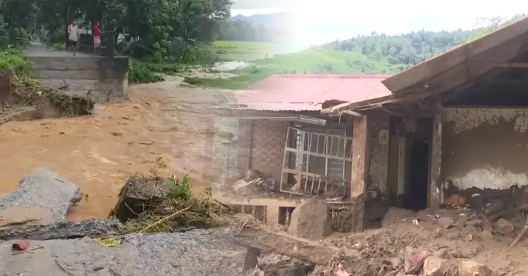 পশ্চিমবঙ্গের দার্জিলিংয়ে বন্যায় ক্ষতিগ্রস্থ এলাকা